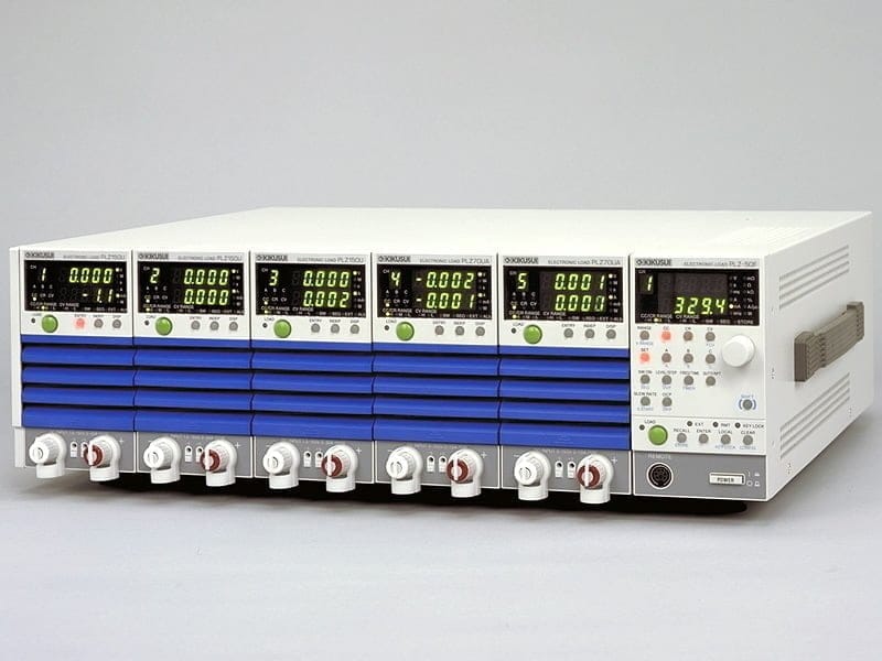 Parallelschaltung von bis zu 5 Lasteinheiten möglich