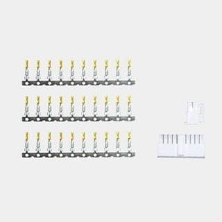 Stifte ×30, J1-Steckergehäuse ×1, J2-Steckergehäuse ×1